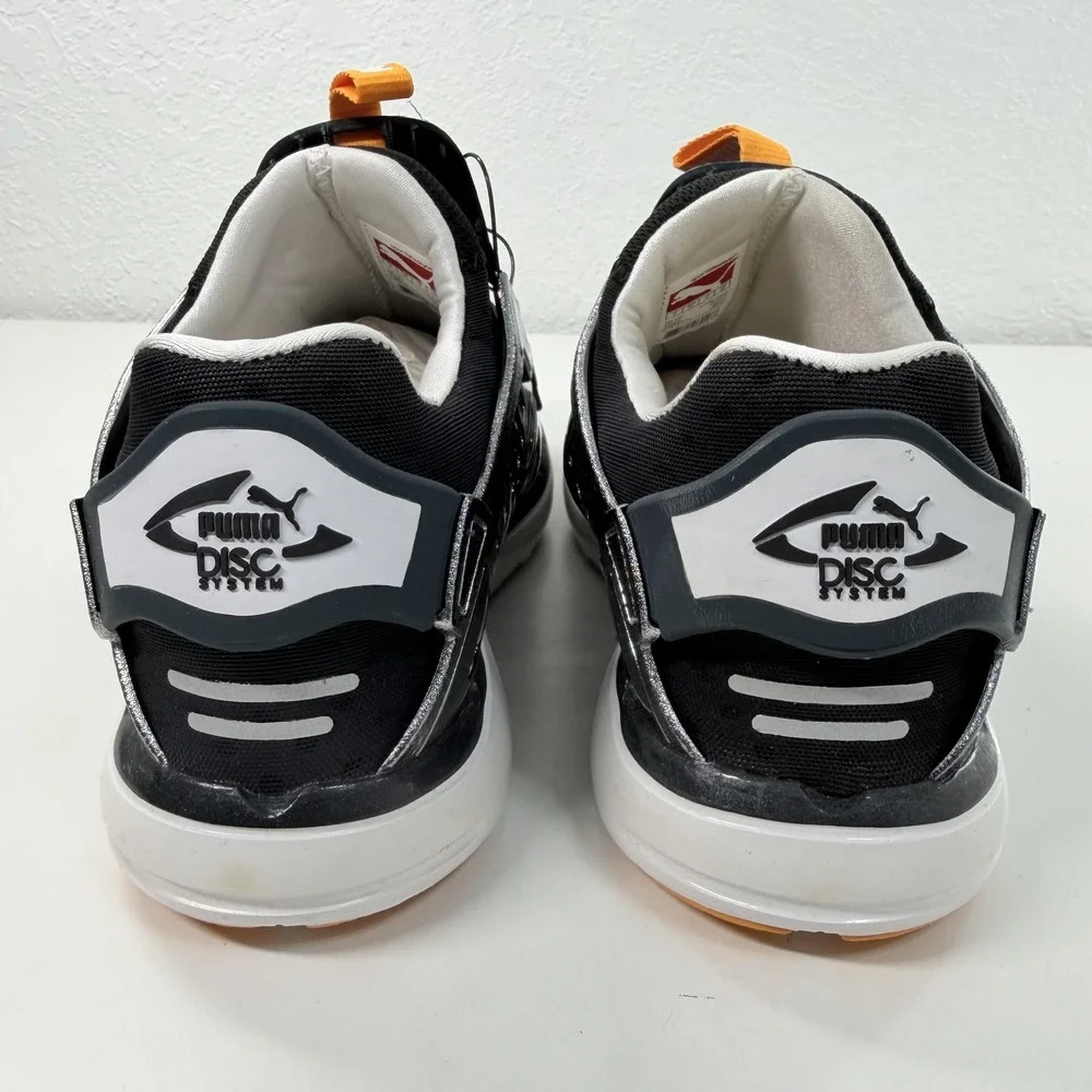 Puma Disc System Shoes Womens Size 7 Black Running Sneakers Cushioned 356389-01